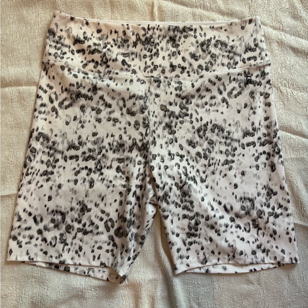 Good American Plus size bike shorts